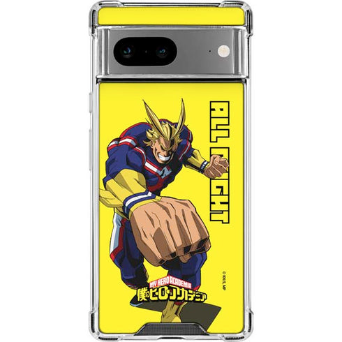 My Hero Academia All Might Season 5 Google Pixel 8 Clear Case
